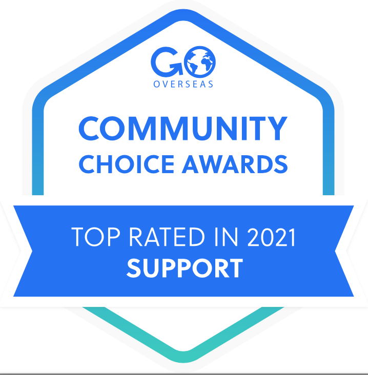 The Excellence Center Wins Go Overseas Community Choice Award!